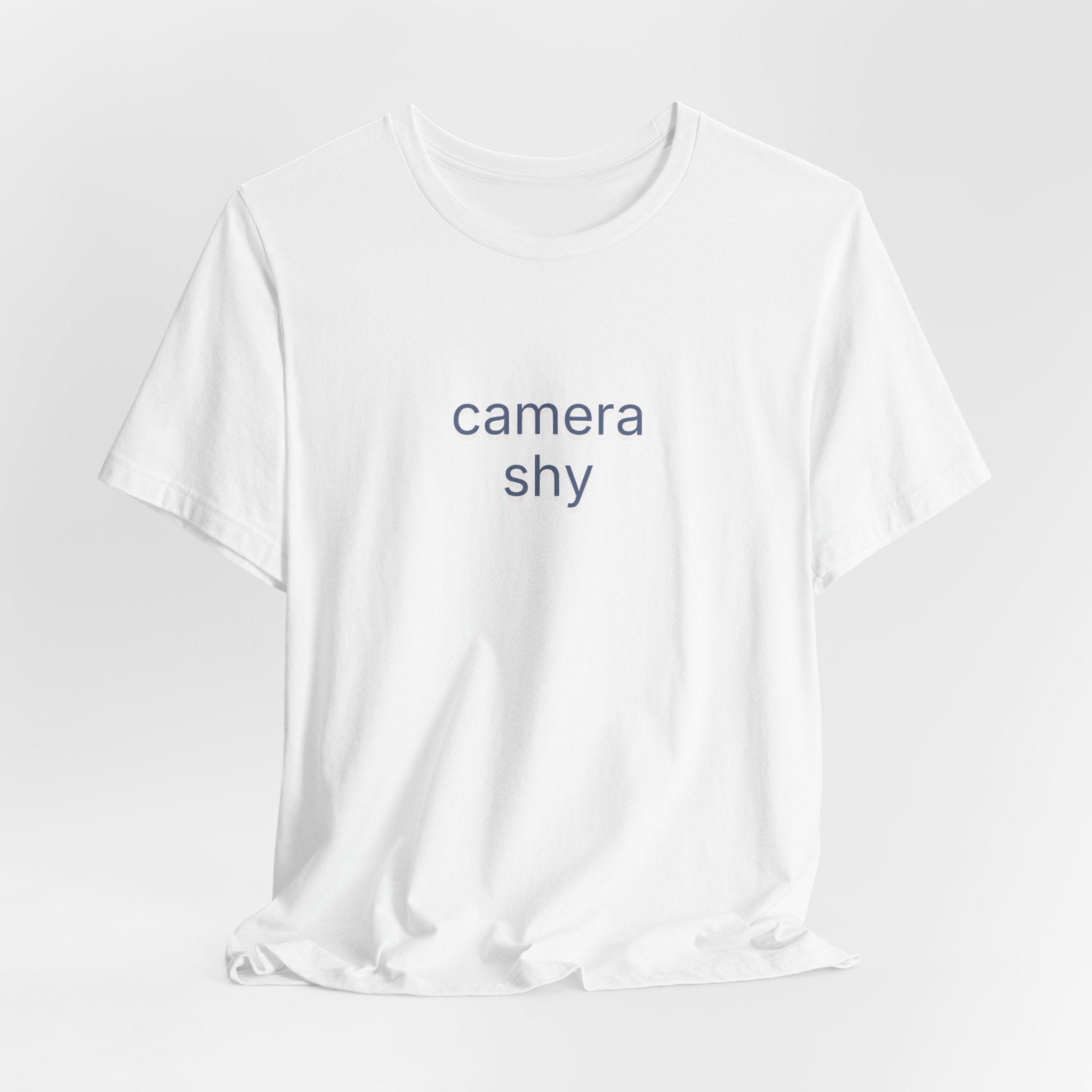 camera shy