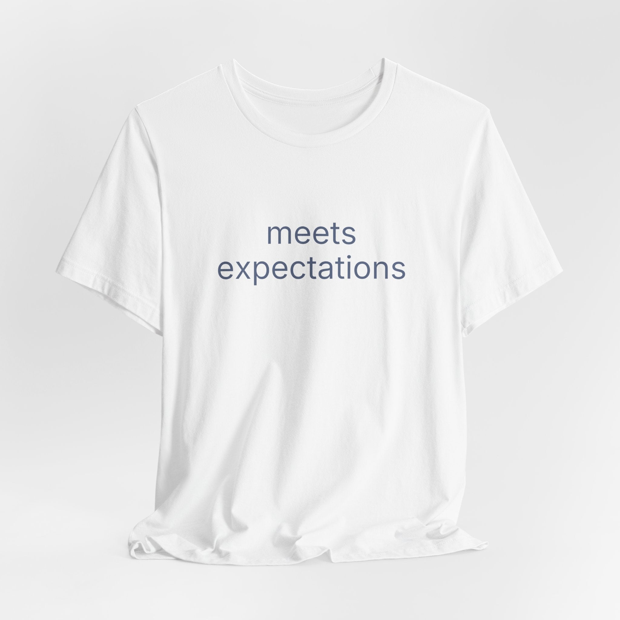 meets expectations