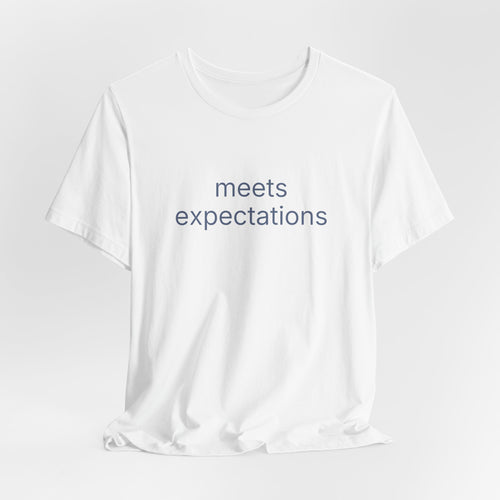 meets expectations