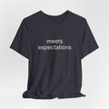 meets expectations