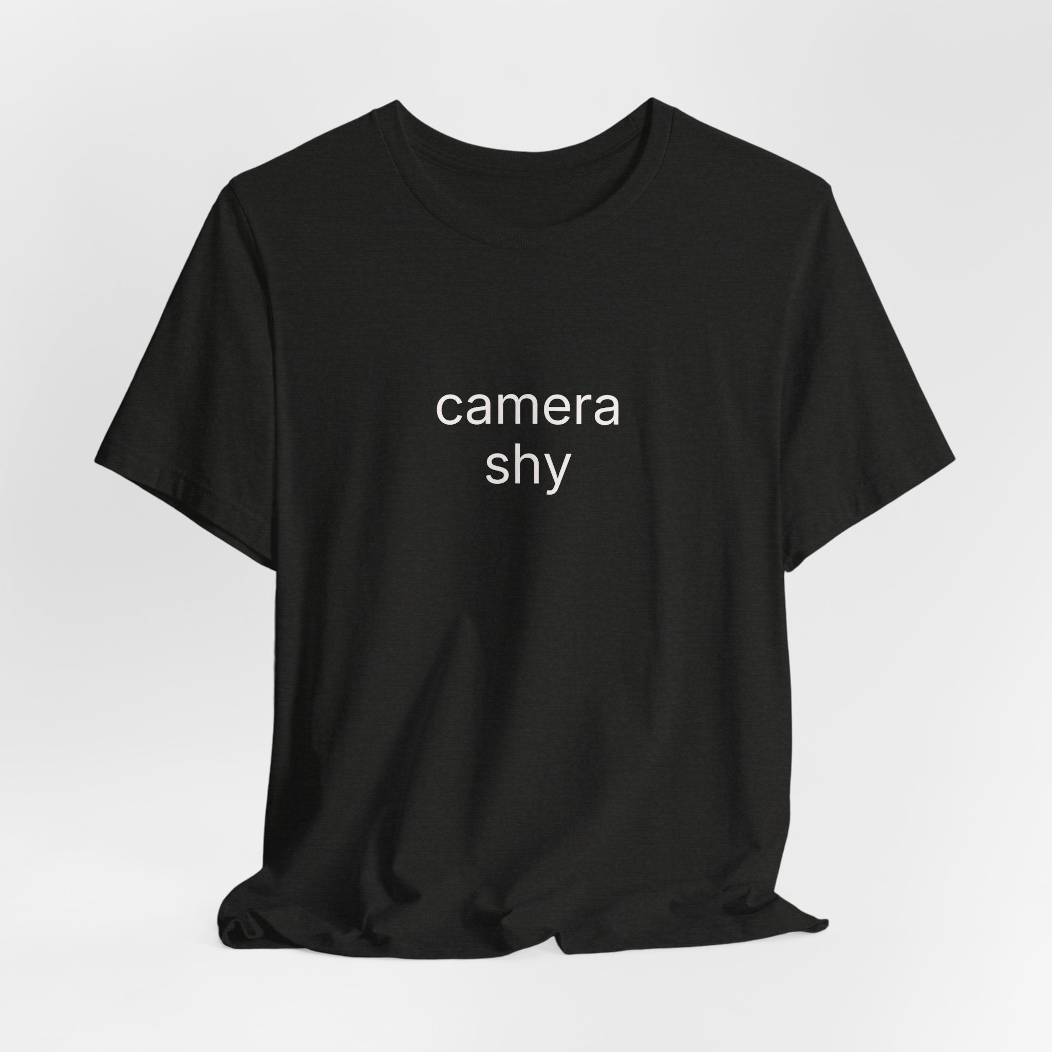 camera shy